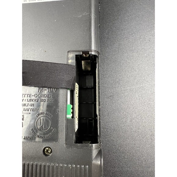 Vintage Sony M-19V Voice Operated Recording Plug In Recorder (READ DESCRIPTION) - Picture 8 of 9